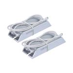 Trapezoidal Aluminum Housed 
Wirewound Resistor 